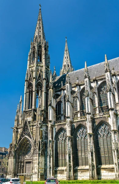 โบสถ์ Abbey ของ Saint-Ouen ใน Rouen, ประเทศฝรั่งเศส — ภาพถ่ายสต็อก