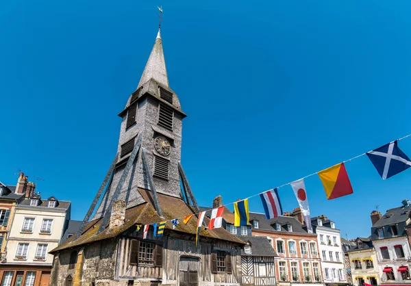 Saint Catherine kyrkan i Honfleur - Normandie, Frankrike — Stockfoto