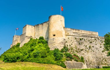 Chateau de Caen, Normandy, Fransa için bir kale