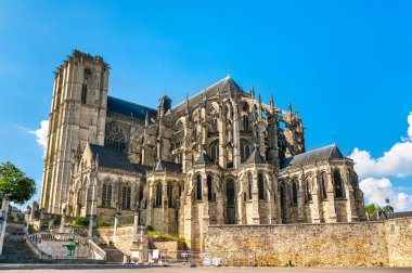 Le Mans Fransa Saint Julien Katedrali