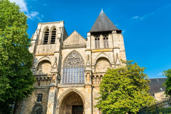 Notre-Dame de la Couture in Le Mans, France — Stok fotoğraf