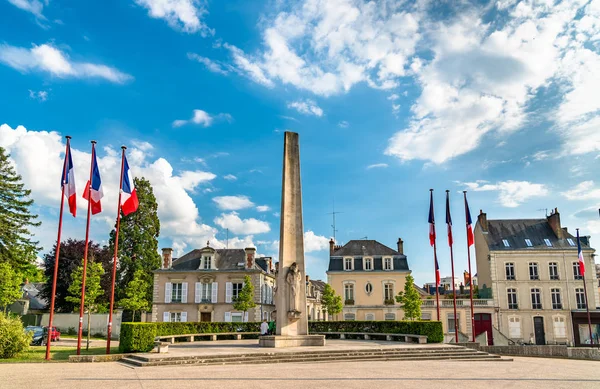 Aristide briand square in le mans, frankreich — Stockfoto