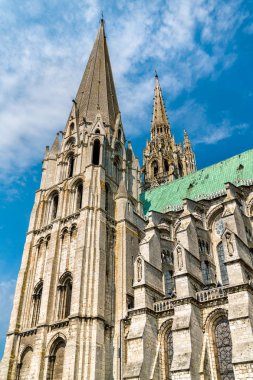 bizim hanımın Fransa Chartres Katedrali