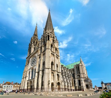 bizim hanımın Fransa Chartres Katedrali