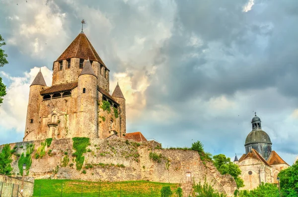 Сезар вежі в Provins, Франція — стокове фото