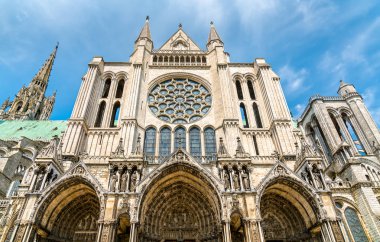 bizim hanımın Fransa Chartres Katedrali