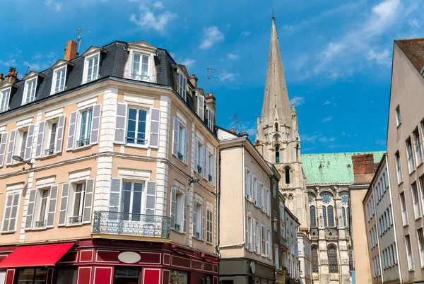 Edifici storici a Chartres, Francia — Foto Stock