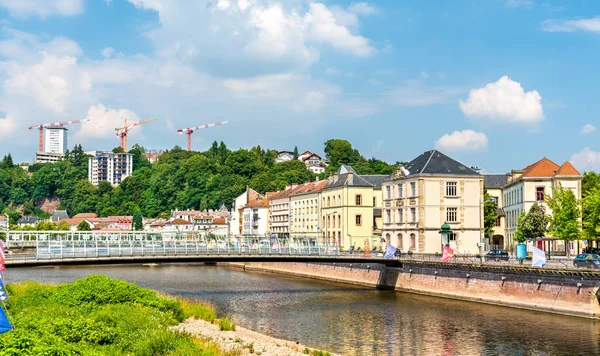 Typical french buildings in Epinal, France — Stock Photo, Image