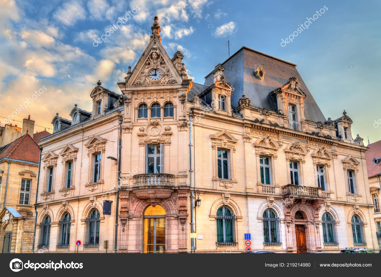 Historic Building Old Town Dijon Burgundy France Stock Photo By C Leonid Andronov
