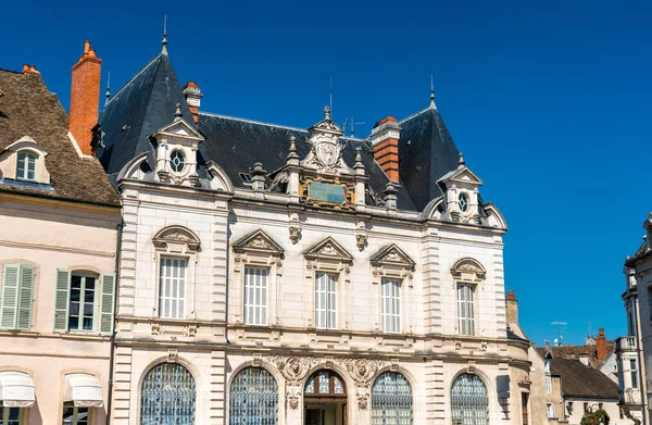 Franse architectuur in Beaune, Bourgondië — Stockfoto