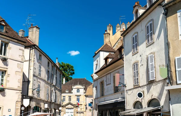 Architettura francese a Beaune, Borgogna — Foto Stock