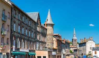 Towers de Saint-Flour, merkezi Fransa'da bir şehir