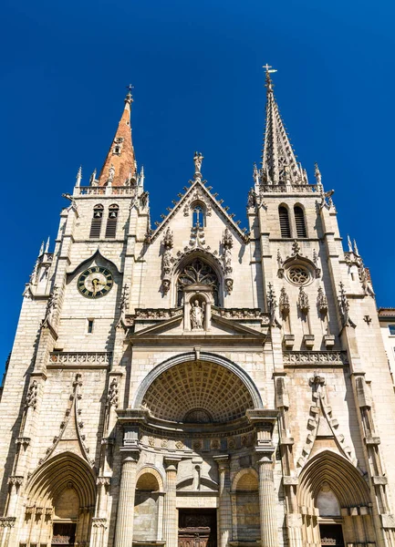 Igreja de Saint Nizier em Lyon, França — Fotografia de Stock
