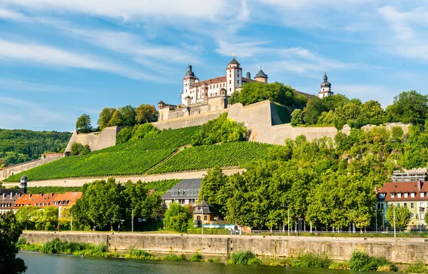 Pevnosti Marienberg v Würzburg, Německo — Stock fotografie