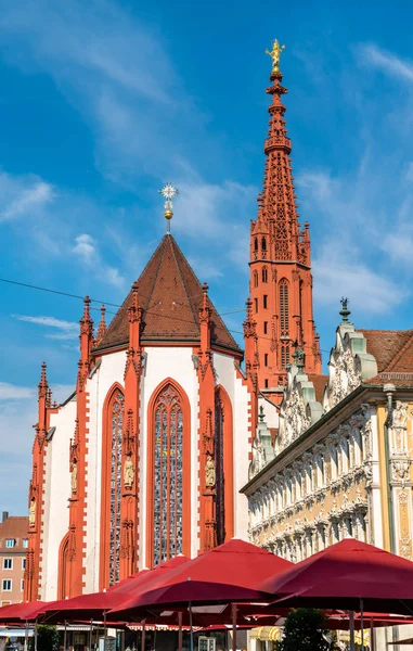 Marienkapelle, een kapel in Würzburg, Duitsland — Stockfoto