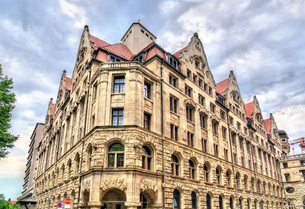 Nuevo Ayuntamiento de Leipzig, Alemania — Foto de Stock