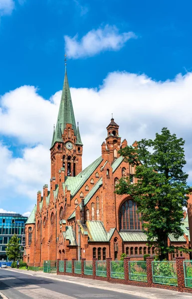 Saint Andrew Bobola kerk in Bydgoszcz, Polen — Stockfoto