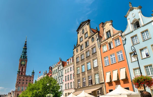 Buildings in the historic centre of Gdansk, Poland — Stock Photo, Image