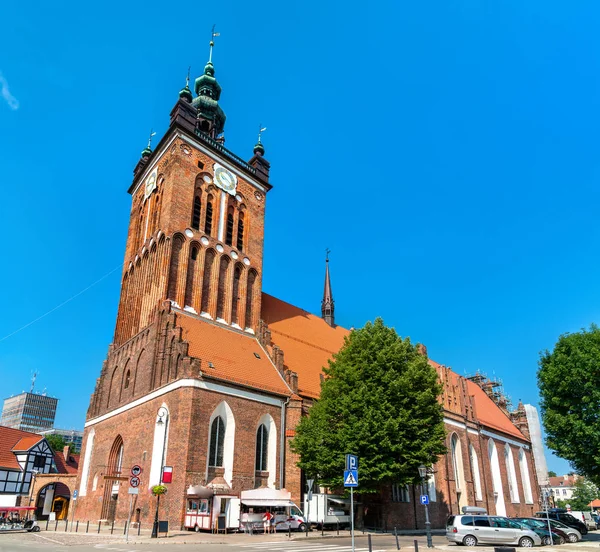 St. Catherine Church in Gdansk, Poland — Stock Photo, Image