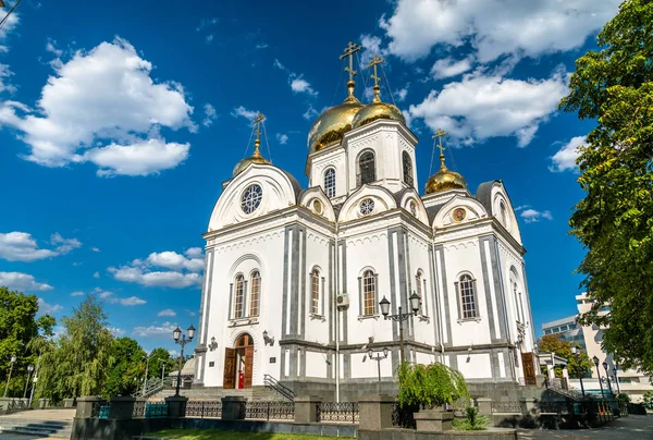 Alexander Nevskij-katedralen i Krasnodar, Ryssland — Stockfoto