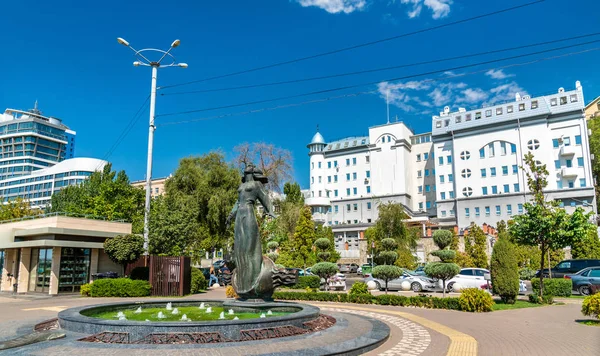 Rostowiter Mädchenbrunnen in Rostow am Don, Russland — Stockfoto