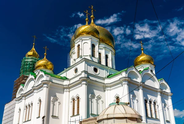 Rostów nad Donem Katedra Narodzenia Najświętszej Maryi Panny. Rosja — Zdjęcie stockowe