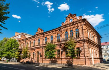 Krasnodar, Rusya'nın şehir merkezinde geleneksel yapılar