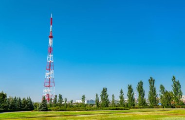 Volgograd, Rusya Mamayev Kugran üzerinde televizyon kulesi
