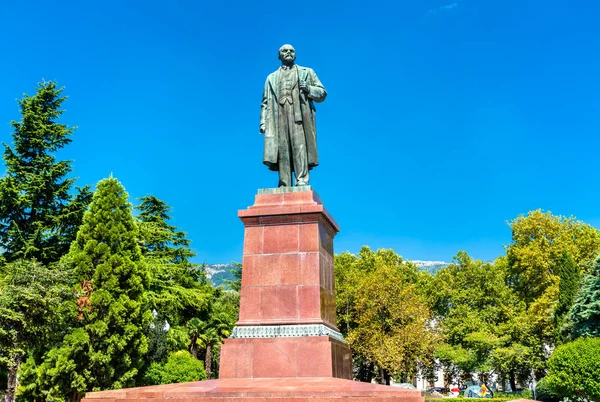 克里米亚雅尔塔弗拉基米尔·列宁纪念碑 — 图库照片