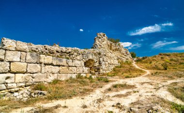 Chersonesus, antik bir Yunan kolonisi kalıntıları. Sevastopol, Crimea