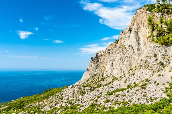 Krim Bergen Och Svarta Havet Foros Jalta Krim — Stockfoto