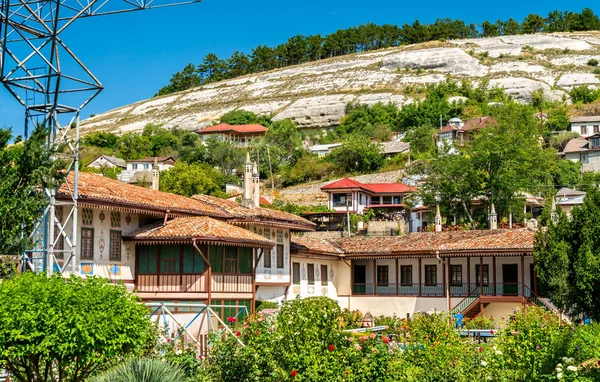 Hansaray, de Khan Paleis in Bakhchysarai, Crimea — Stockfoto