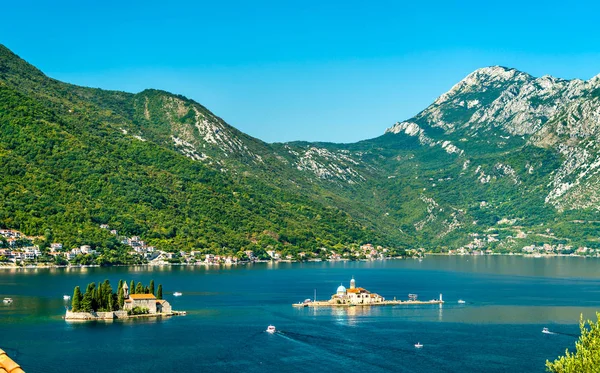 Saint George ve Meryem kaya, Kotor, Karadağ Bay iki adacıkları