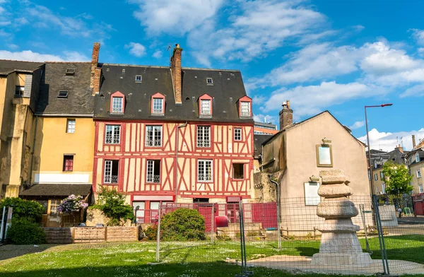 Традиционные Дома Mans Pays Loire Франция — стоковое фото