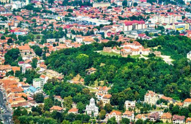 Straja hill fortress Brasov, Romanya