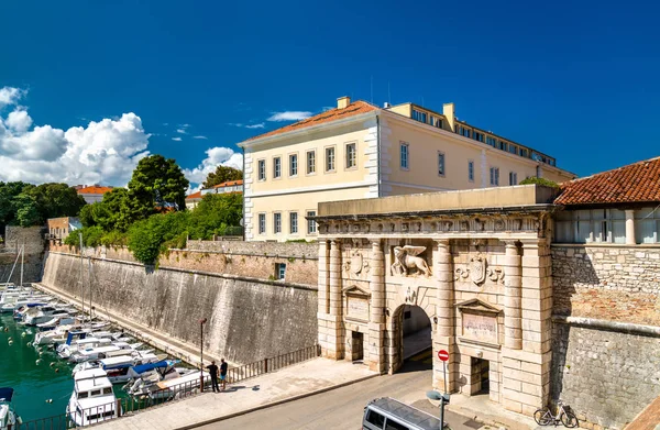 Kopnena Vrata, a city gate of Zadar, Croatia — Stock Photo, Image