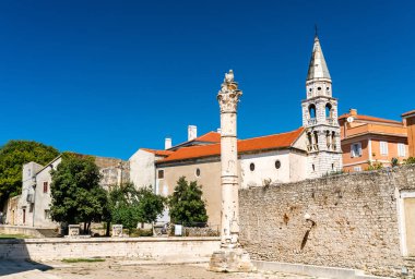 Utanç ayağı, Zadar, Hırvatistan'daki Roma bir sütun