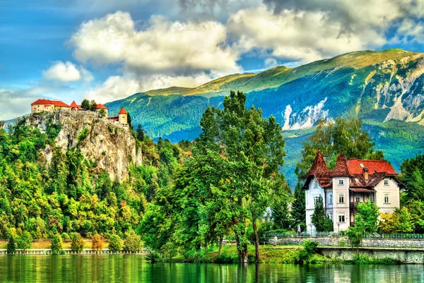 Castillo de Bled en Eslovenia —  Fotos de Stock