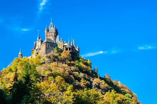 Reichsburg Cochem, il castello imperiale in Germania — Foto Stock