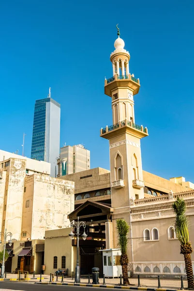 科威特市的 souq 大清真寺 — 图库照片