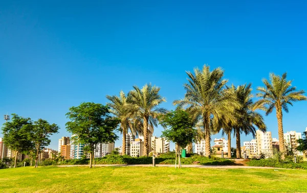 Boulevard Park en Salmiya, Kuwait — Foto de Stock