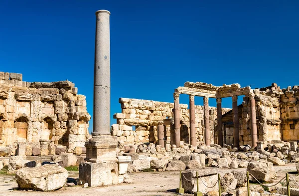 Great Court Świątyni Jowisza w Baalbek, Liban — Zdjęcie stockowe