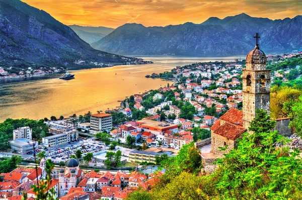 Kerk van onze Vrouwe van de remedie in Kotor, Montenegro — Stockfoto