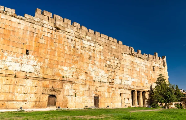 Walls of Heliopolis at Baalbek, Lebanon — Stock Photo, Image