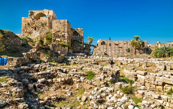 Zamek w Byblos, Liban — Zdjęcie stockowe