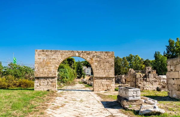 Візантійський арки на Аль-бас шин некрополь в Лівані — стокове фото