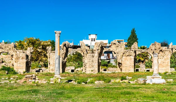 Romeins aquaduct in Tyrus, Libanon — Stockfoto