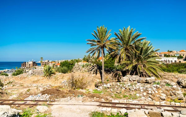 Ruines de Byblos au Liban, site du patrimoine mondial de l'UNESCO — Photo