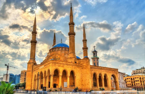 Moschea Mohammad Al-Amin a Beirut, Libano — Foto Stock