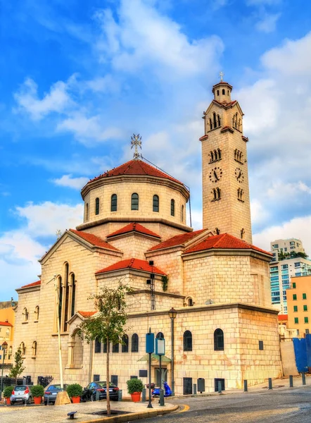 Kathedraal van St. Elias en St. Gregorius de verlichter in Beiroet, Libanon — Stockfoto
